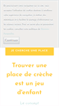 Mobile Screenshot of 123creche.com